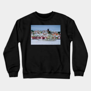 Fiskebackskil Fishing Village, Sweden Crewneck Sweatshirt